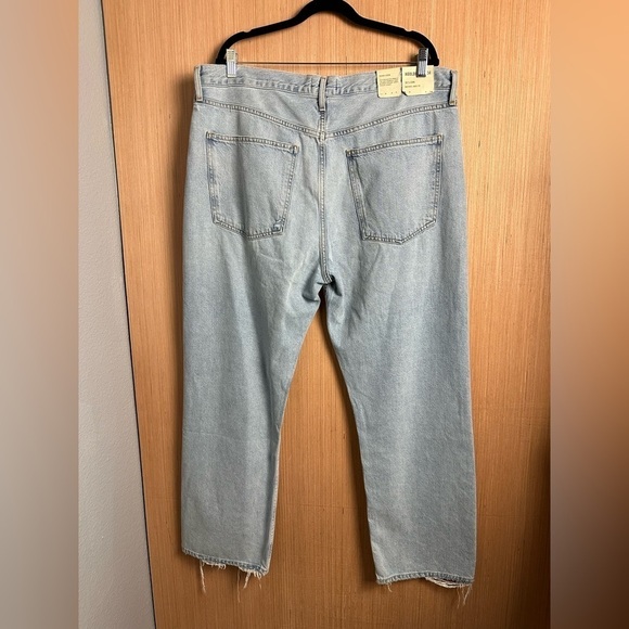 AGOLDE 90’s Mid Rise Loose Fit Jeans, Size 34 (v) - Picture 4 of 9